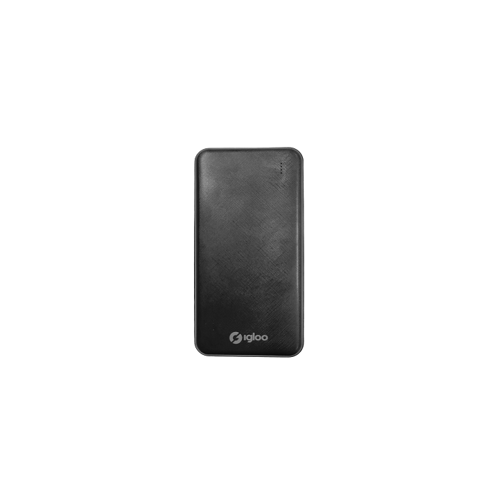 IGLOO POWERBANK CAPACITA 10.000 MAH NERO OPACO